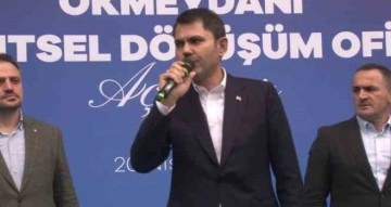 Bakan Kurum: "Kendi d&ouml;n&uuml;ş&uuml;m yapmak isteyen vatandaşı yapım ve finans desteği vereceğiz&rdquo;