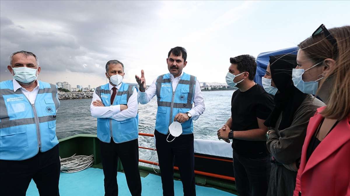 Bakan Kurum: Marmara'mızı beklenenden daha kısa sürede eski haline getireceğiz