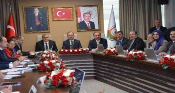 Bakan Muharrem Kasapoğlu il değerlendirme toplantısına katıldı