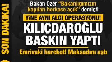 Bakan Özer'den Kılıçdaroğlu'nun randevu talebine yanıt