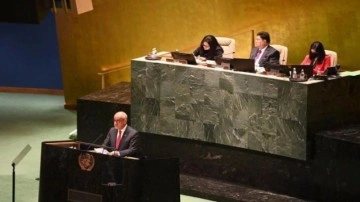 Bakanı Kirişci'den BM Su Konferansı'nda çarpıcı açıklamalar