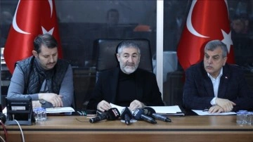 Bakanı Nebati, prefabrik yapı ve konteynerlerde KDV'nin d&uuml;ş&uuml;r&uuml;lmesi kararını değerlendirdi