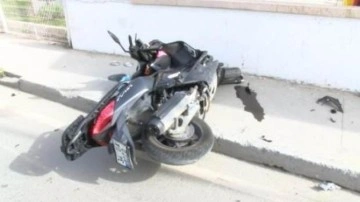 Bakırköy'de motosiklet kazası! Olay yerinden tabutu kalktı