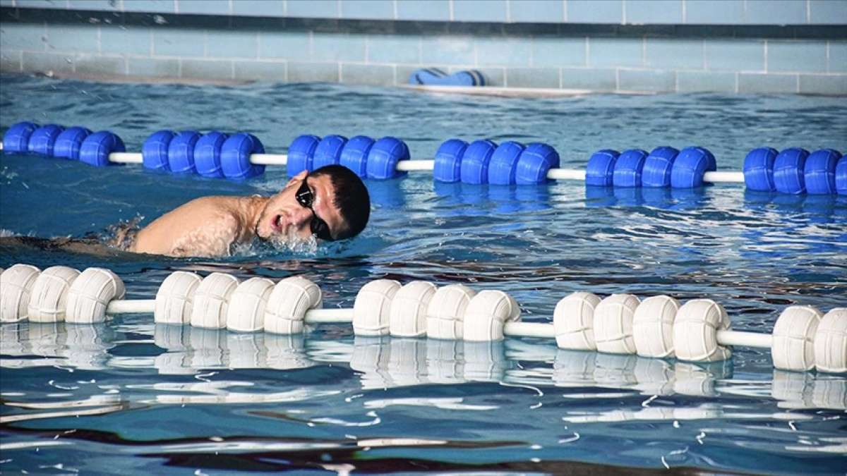 'Balık adam' Beytullah Tokyo Paralimpik Oyunları'na iddialı hazırlanıyor