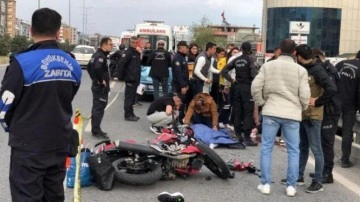 Balıkesir'de motosiklet otomobile çarptı: 1 ölü, 1 yaralı