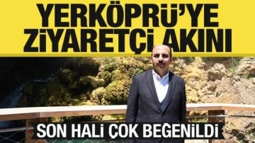 Başkan Altay: Yeniköprü Şelalesi yeni haliyle ziyaretçilerin ilgi odağı oluyor