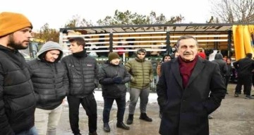 Başkan Ataç Eskişehir halkına yardımlarından dolayı teşekkür etti