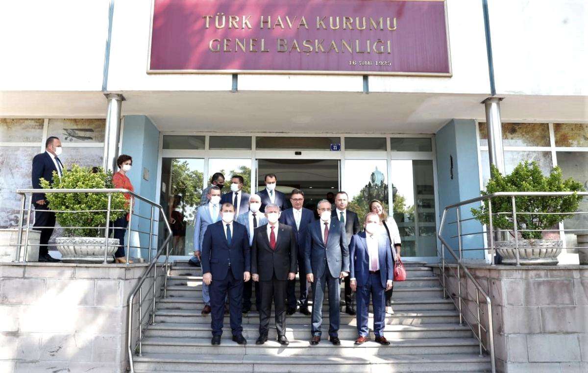 Başkan Böcek Ankara'da THK işbirliği protokolü ön toplantısına katıldı