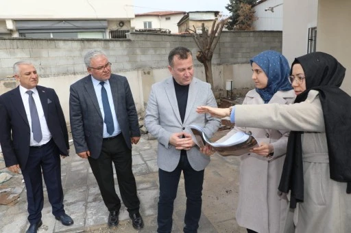 Başkan Doğan, Nizip&rsquo;teki projeleri yerinde inceledi