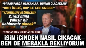 Başkan Erdoğan: Kılıçdaroğlu işin içinden nasıl çıkacak merak ediyorum?