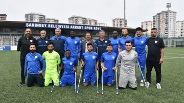 Başkan Tahmazoğlu'ndan ampute maçına davet