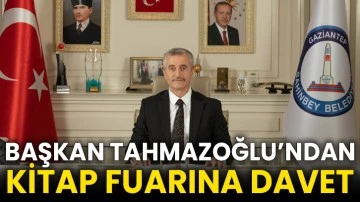 Başkan Tahmazoğlu’ndan Kitap Fuarına Davet