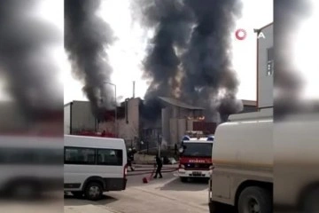Başkentte kimyasal madde üretimi yapan fabrikada yangın: 1 ölü, 3 yaralı