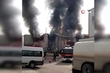 Başkentte kimyasal madde &uuml;retimi yapan fabrikada yangın: 1 &ouml;l&uuml;, 3 yaralı