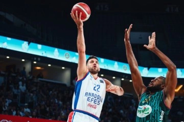 Basketbol Süper Ligi: A. Efes: 85 - Pınar Karşıyaka: 68