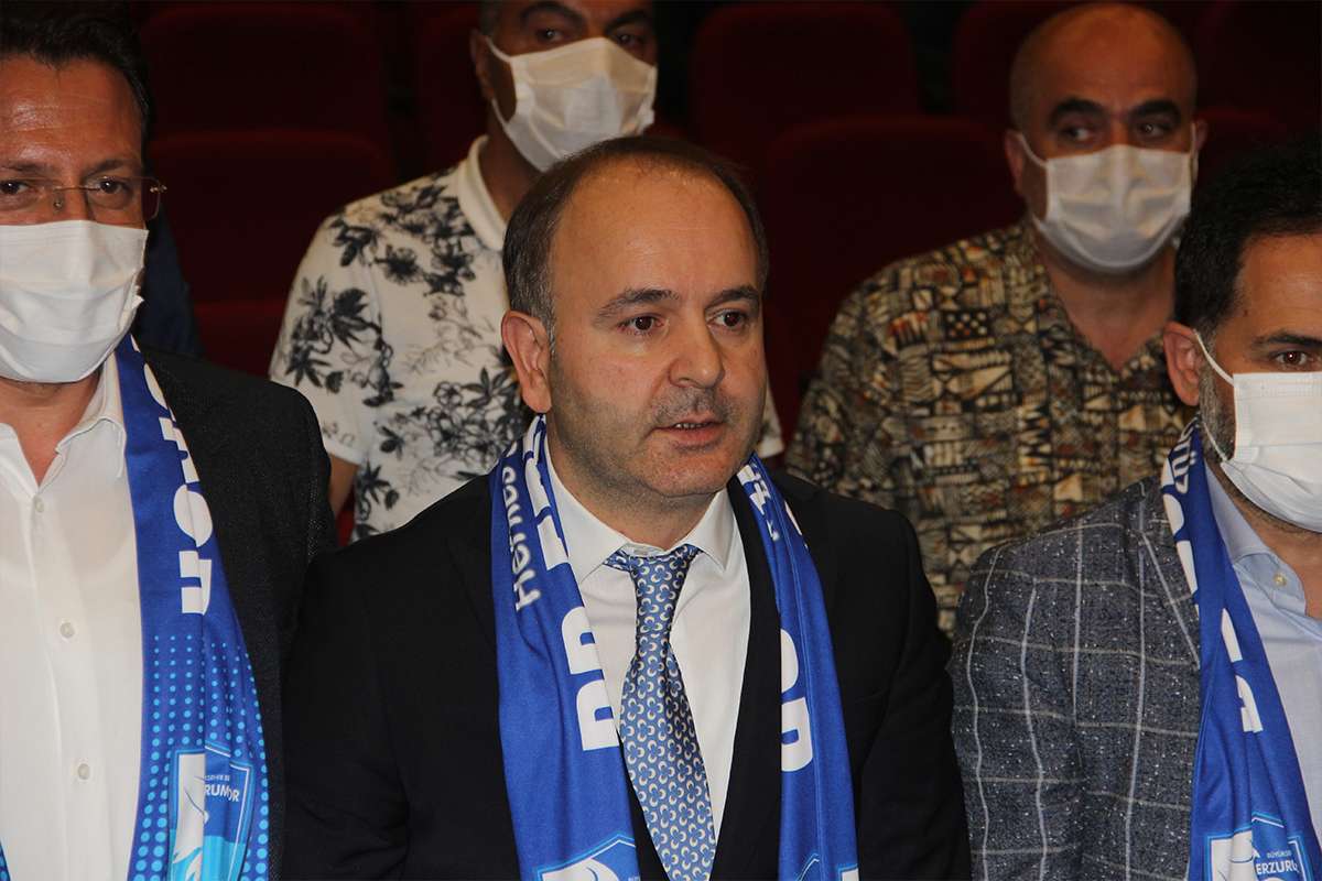 BB Erzurumspor'da Başkan Ömer Düzgün yeniden seçildi