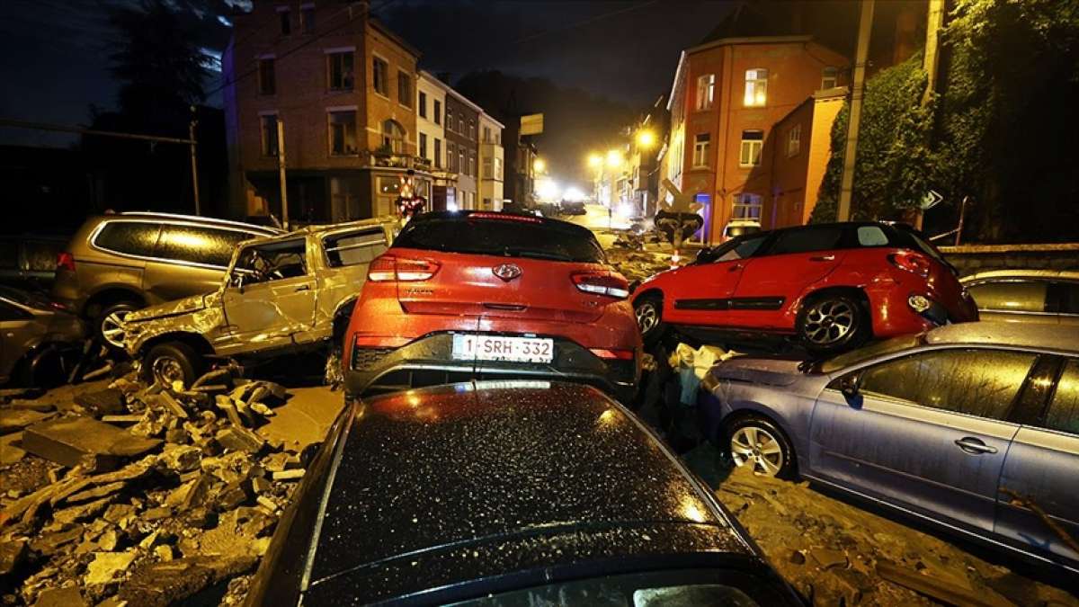 Belçika'da aşırı yağışlar yeniden sele neden oldu
