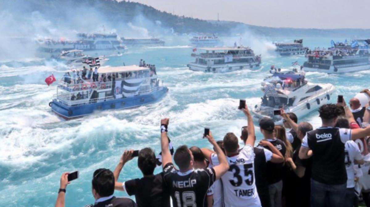 Beşiktaş'ın şampiyonluk kutlamalarında taraftara ve tekne turuna izin çıkmadı