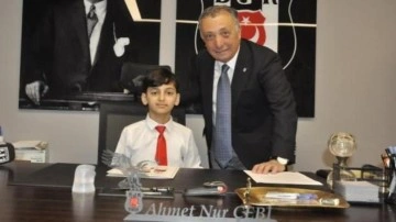 Beşiktaş'ta başkanlık devir teslim töreni yapıldı
