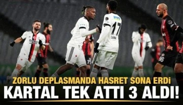 Beşiktaş'tan deplasmanda kritik galibiyet!