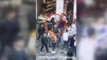 Beyoğlu'ndaki saldırıyı gerçekleştiren teröristin 22 Ekim'deki keşif görüntülerine ulaşıld