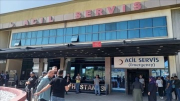 Beypazarı'nda kömür madeninde çökme sonucu oluşan hava basıncından dolayı 15 işçi hafif yaralan