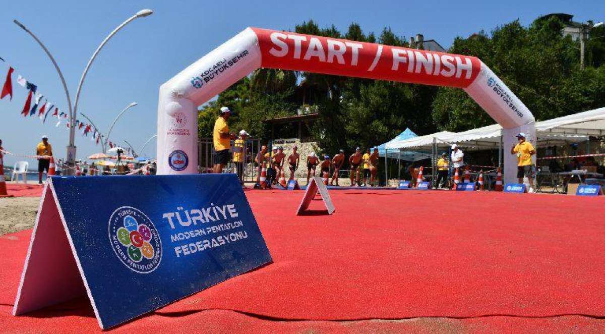 Biathle-Triathle Türkiye Şampiyonası Kocaeli'de yapıldı
