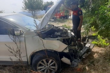 Bilecik'te yaşanan trafik kazasında 2 kişi yaralandı