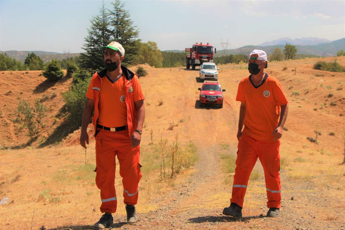 Bingöl'de orman ekipleri olası yangınlara karşı teyakkuz halinde