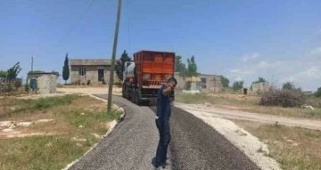 Birecik’te yol çalışmaları devam ediyor