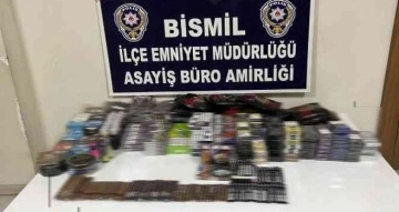 Bismil’de huzur uygulaması: Silah ve bandrolsüz tütün ele geçirildi
