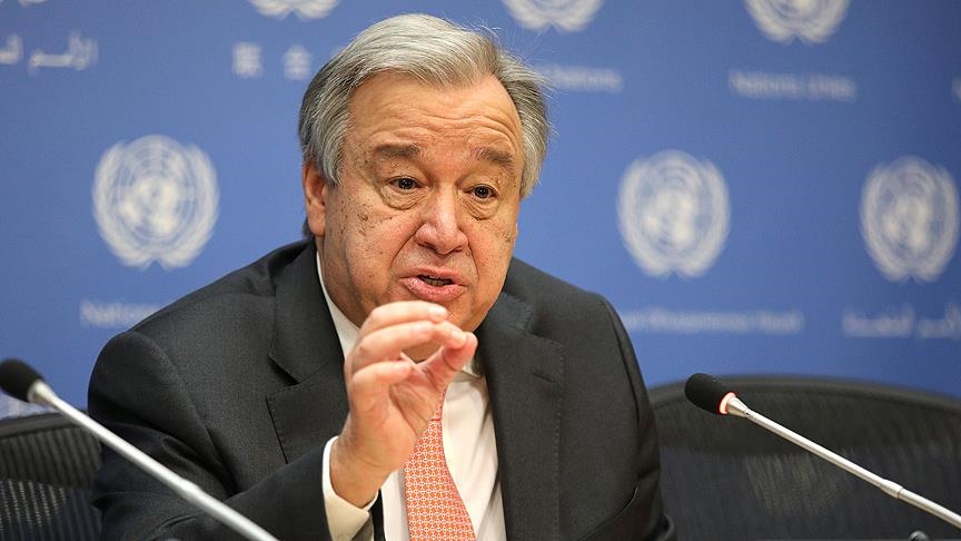 BM Genel Sekreteri Guterres: Hiç tereddütsüz toplum önünde aşı yaptırırım