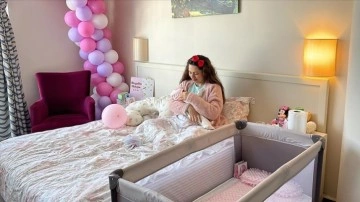 Bodrum'da bir otele yerleştirilen depremzede hamile kadın kız bebeğini dünyaya getirdi