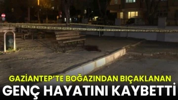Boğazından bı&ccedil;aklanan 15 yaşındaki &ccedil;ocuk hayatını kaybetti