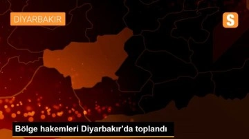 Bölge hakemleri Diyarbakır'da toplandı
