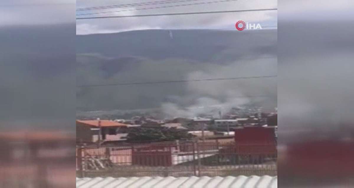 Bolivya'da askeri eğitim uçağı evin üzerine düştü: 1 ölü
