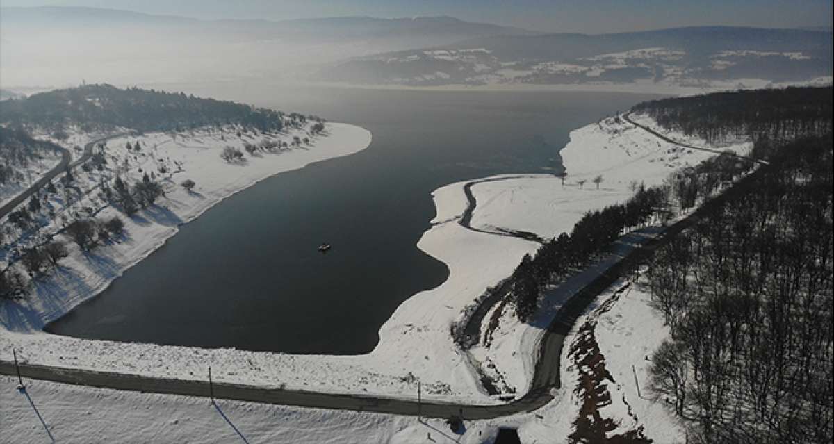 Bolu'da kar yağışı barajlardaki su seviyesini yükseltti