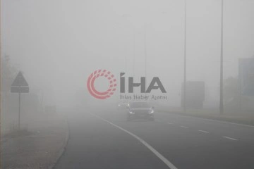 Bolu'da yoğun sis etkili oluyor