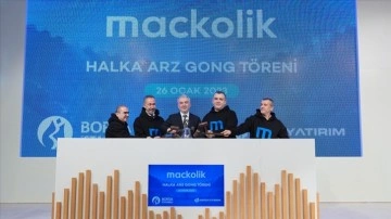 Borsa İstanbul'da gong Mackolik i&ccedil;in &ccedil;aldı