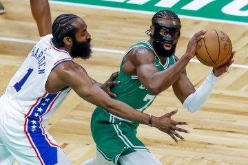 Boston, Philadelphia'yı 34 sayı farkla yenerek seriyi 1-1’e getirdi