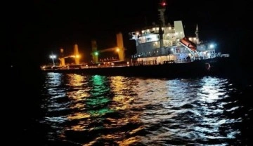 Bozcaada açıklarında korkutan gemi kazası