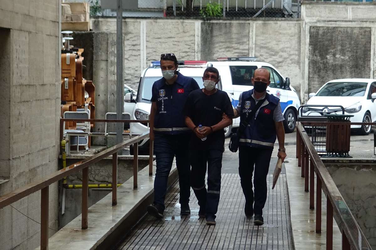 Bursa'da 5 yaşındaki kız çocuğunu taciz eden zanlı tutuklandı