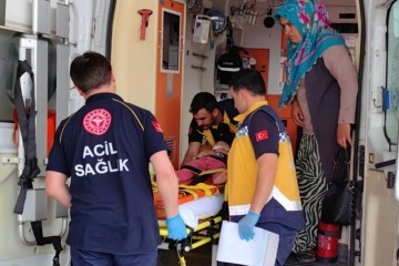 Bursa'da balkondan düşen bebek yaralandı