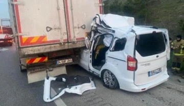 Bursa'da feci kaza: 1 kişi öldü