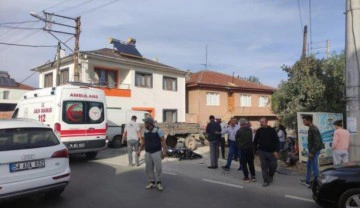 Bursa&rsquo;da traktör ile motosiklet çarpıştı: 1 ağır yaralı