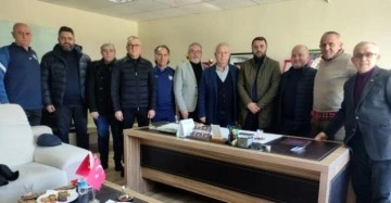 Bursaspor Divan Kurulu Vakıfköy'ü ziyaret etti
