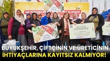 Büyükşehir, Çiftçinin Ve Üreticinin İhtiyaçlarına Kayıtsız Kalmıyor! 