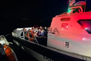 Çanakkale’de 57 kaçak göçmen yakalandı