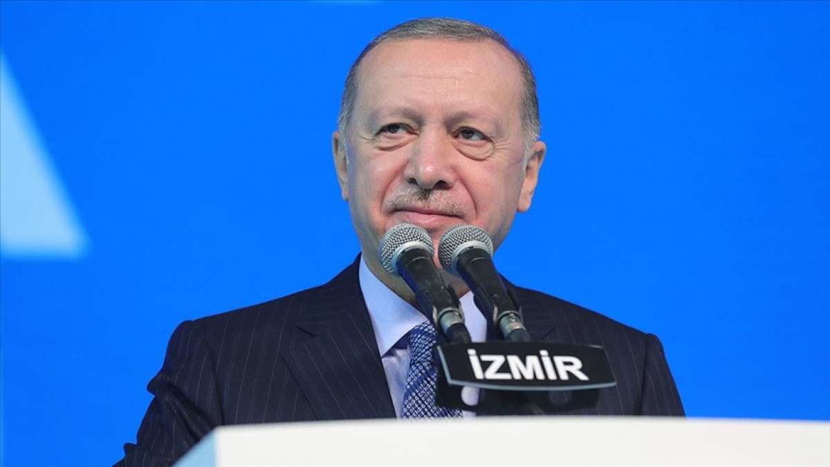 CANLI: Cumhurbaşkanı Erdoğan: 95 milyar dolar döviz rezervimiz var