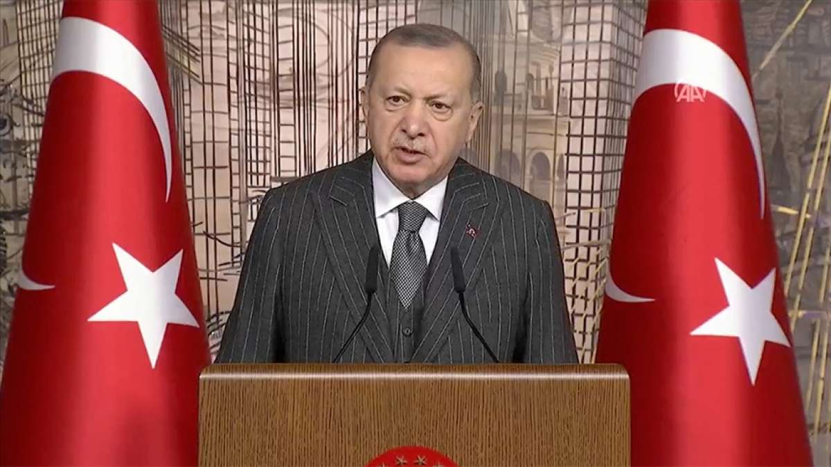 CANLI-Cumhurbaşkanı Erdoğan: Kovid-19'un üstesinden hep birlikte geleceğiz